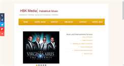 Desktop Screenshot of habakkukmusic.com