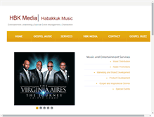 Tablet Screenshot of habakkukmusic.com